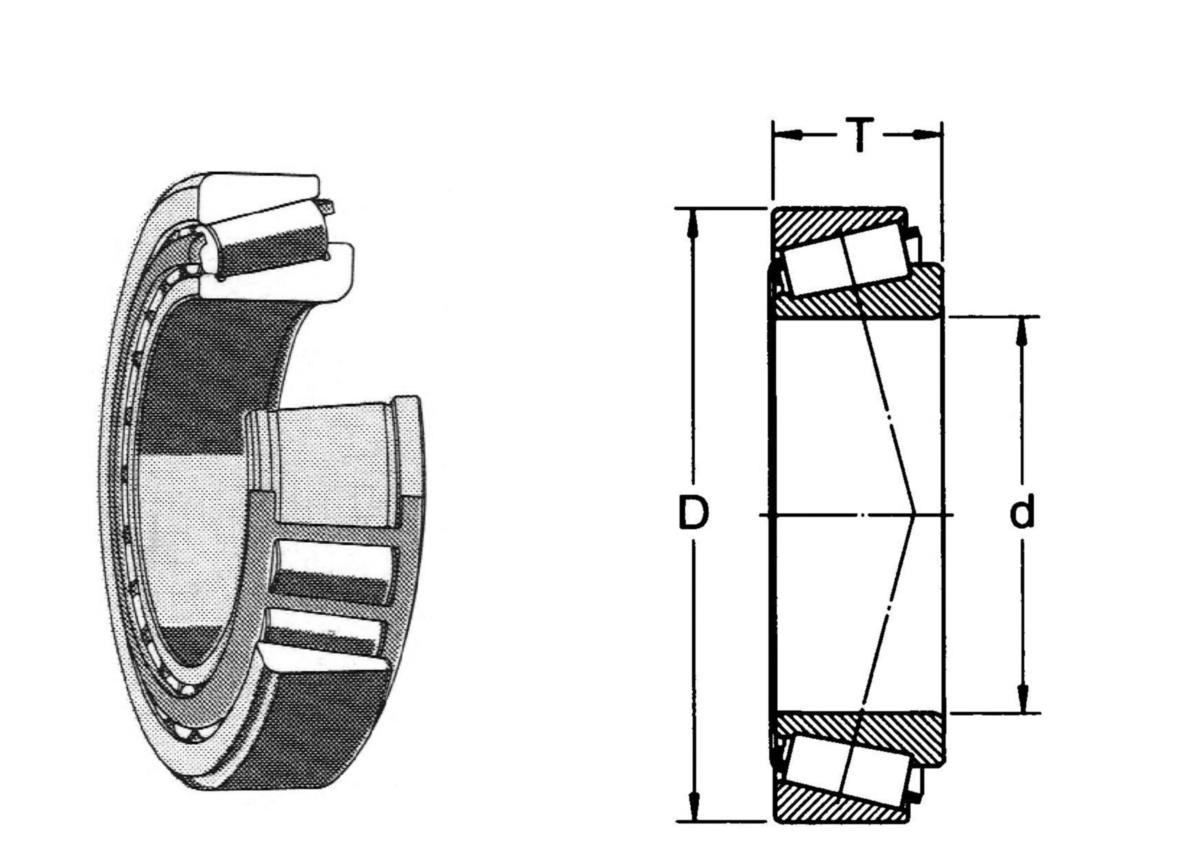 Koniske Rullelager Serie 323 - SKF