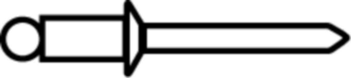 Blindnagle Arvid Nilsson AL/ST Hvit