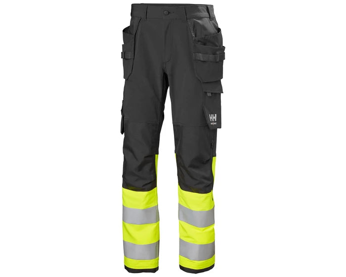Håndverksbukse HH® Alna 4-V HiVis kl.1 (77427)