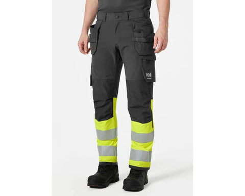 Håndverksbukse HH® Alna 4-V HiVis kl.1 (77427)