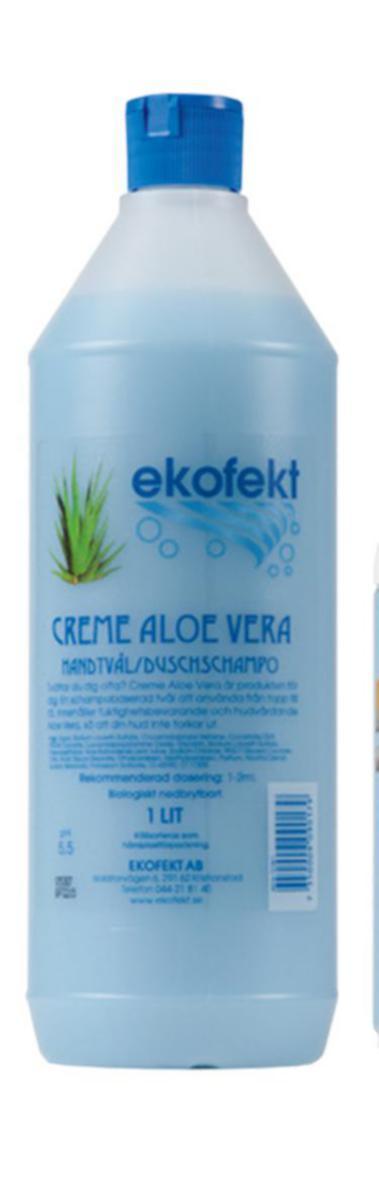 Hånd- og dusjsåpe Ekofekt Creme Aloe Vera