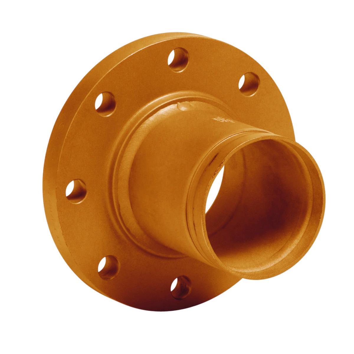 Flens overgangsnippel Vic 41, Oransje, Victaulic® VKS