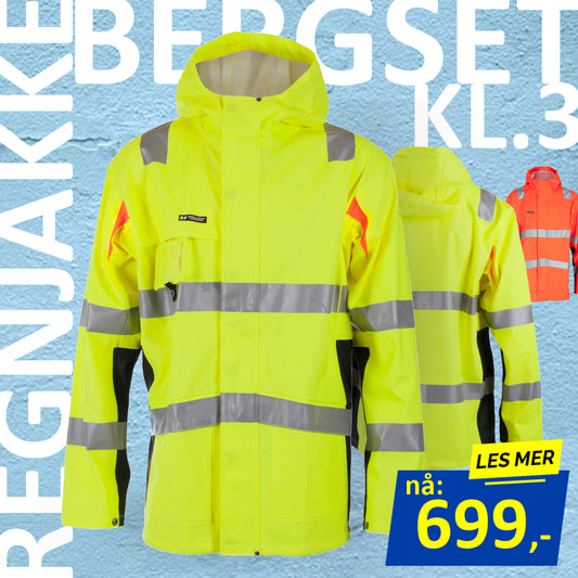 BERGSET REGNJAKKE KL.3 (2626053-)