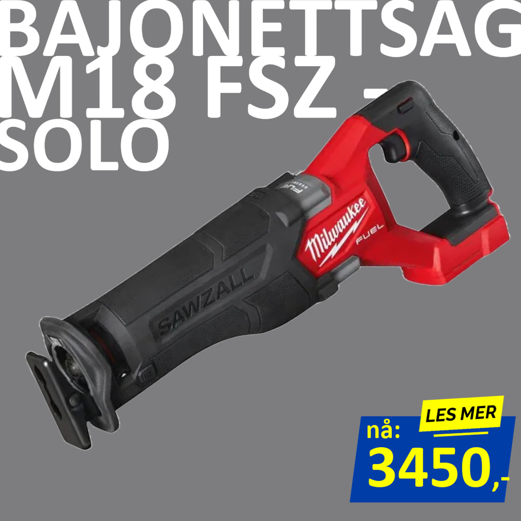 Bajonettsag M18 FSZ-0X Milwaukee 18V solo HD-Box (609970)