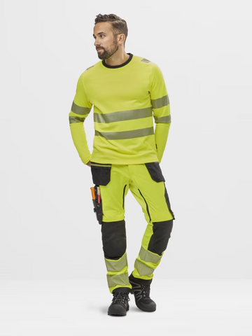 T-skjorte lang erme Snickers® 2431 HiVis