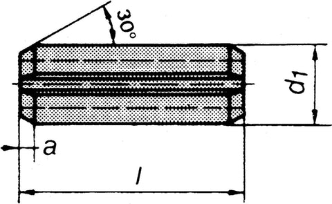 Spennhylse FRP DIN 1481 ubehandlet