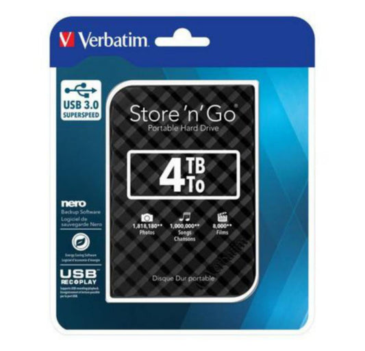 Harddisk Store 'n' Go Verbatim