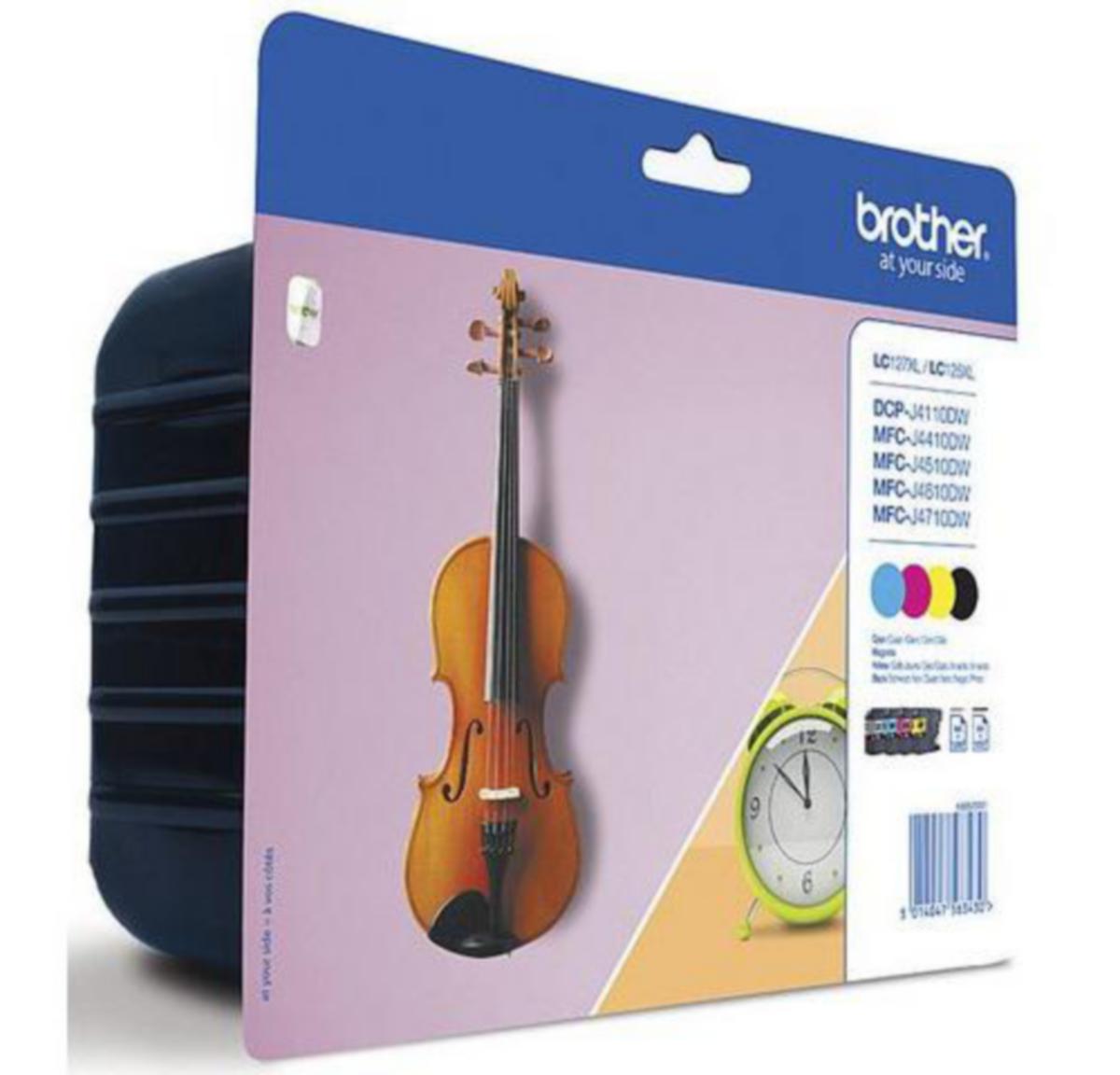 Blekk LC127XL Brother multipakke 4 stk