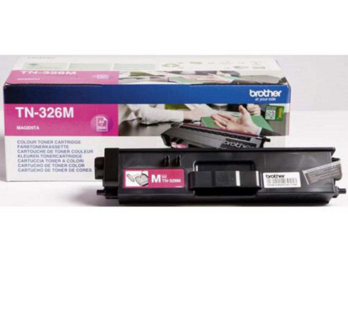Toner TN326M  Brother high capacity rød