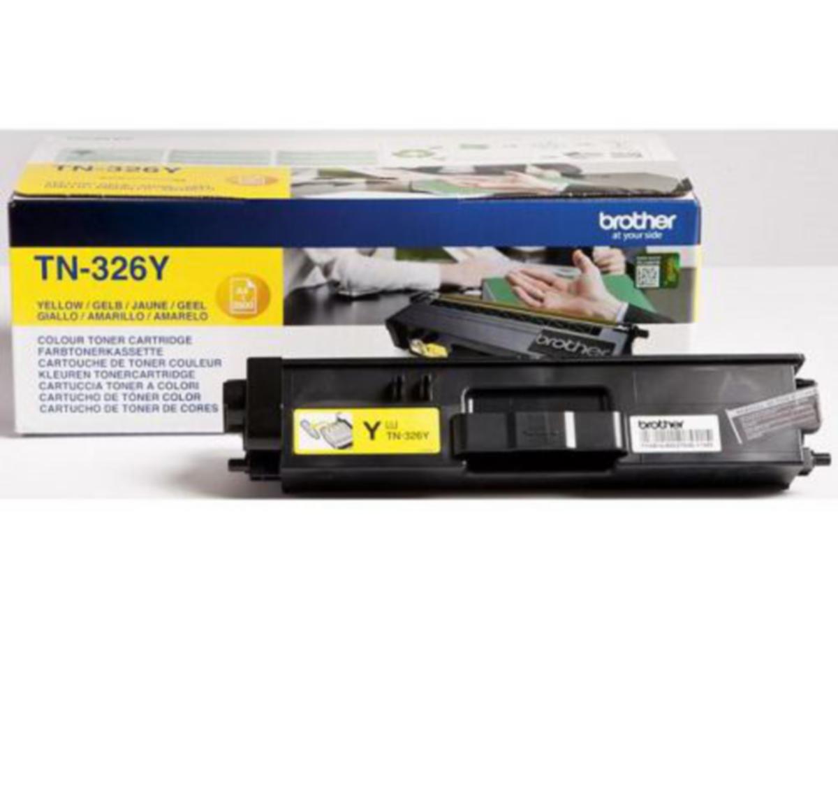 Toner TN326Y Brother high capacity gul
