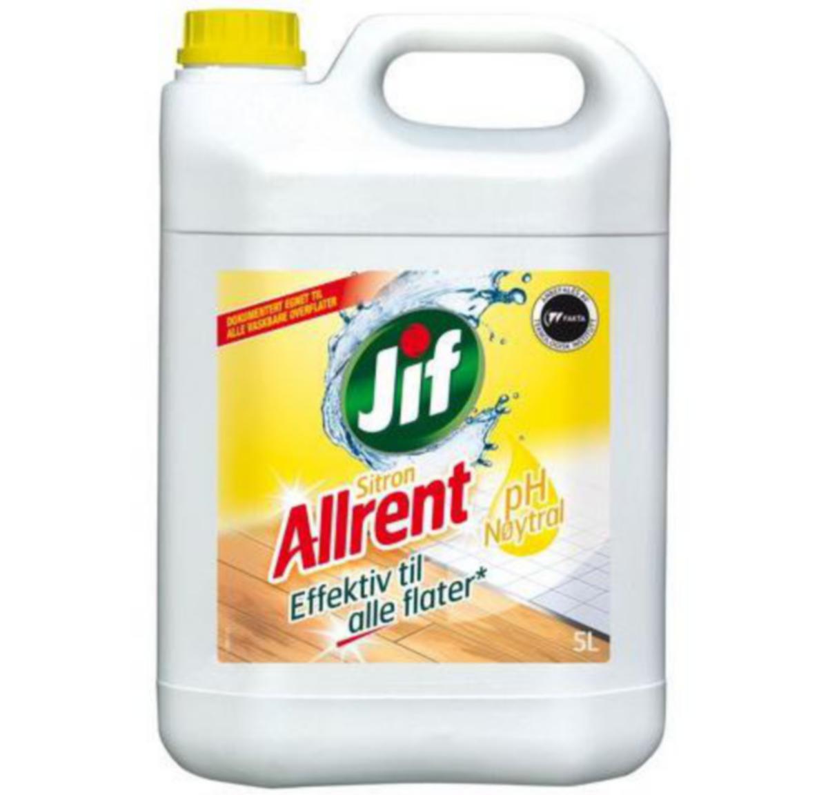 Rengjøring Jif Allrent