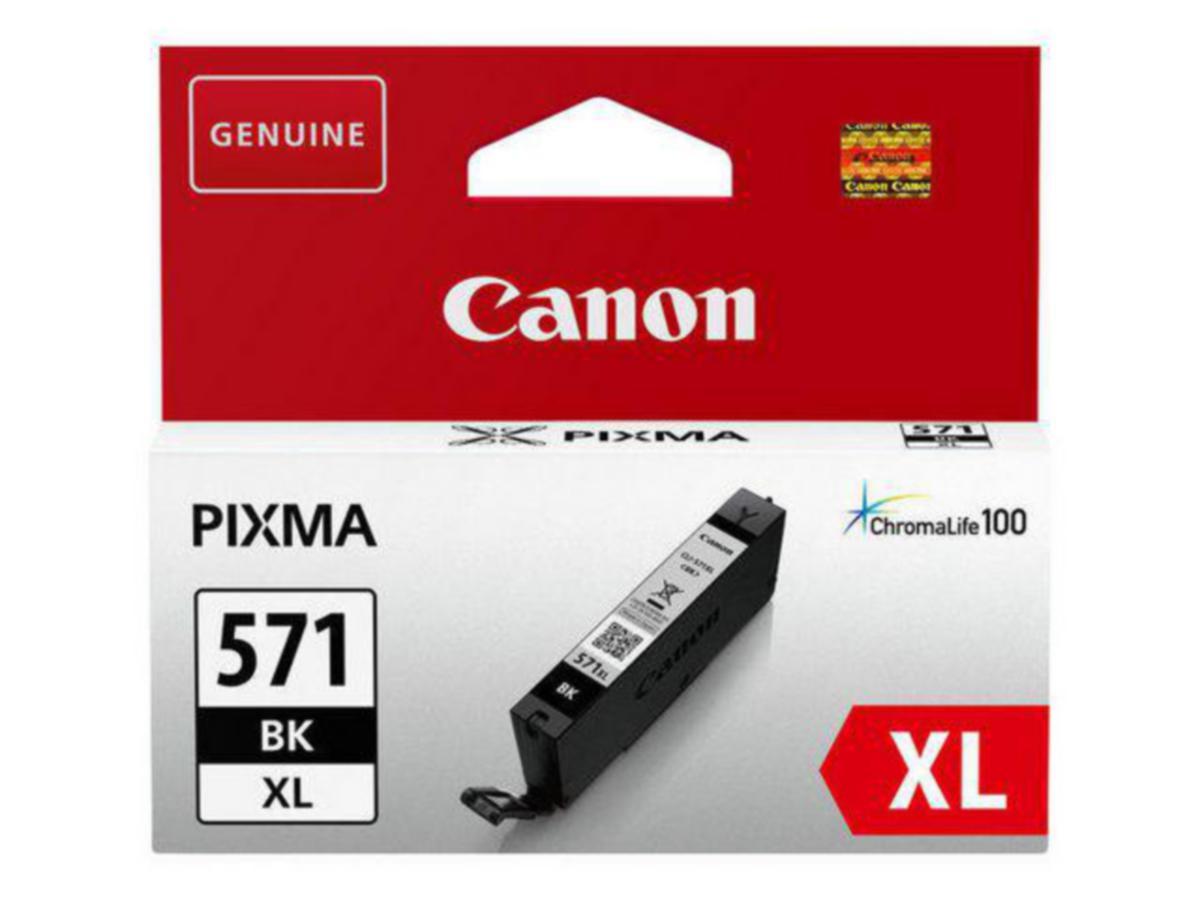 Blekk CLI-571XL BK  Canon svart