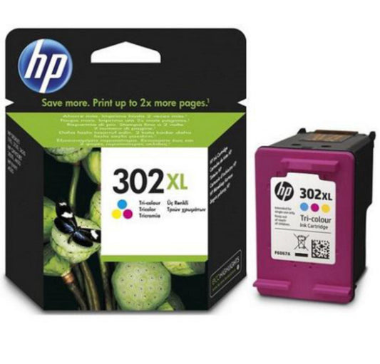 Blekk 302XL HP F6U67AE farge