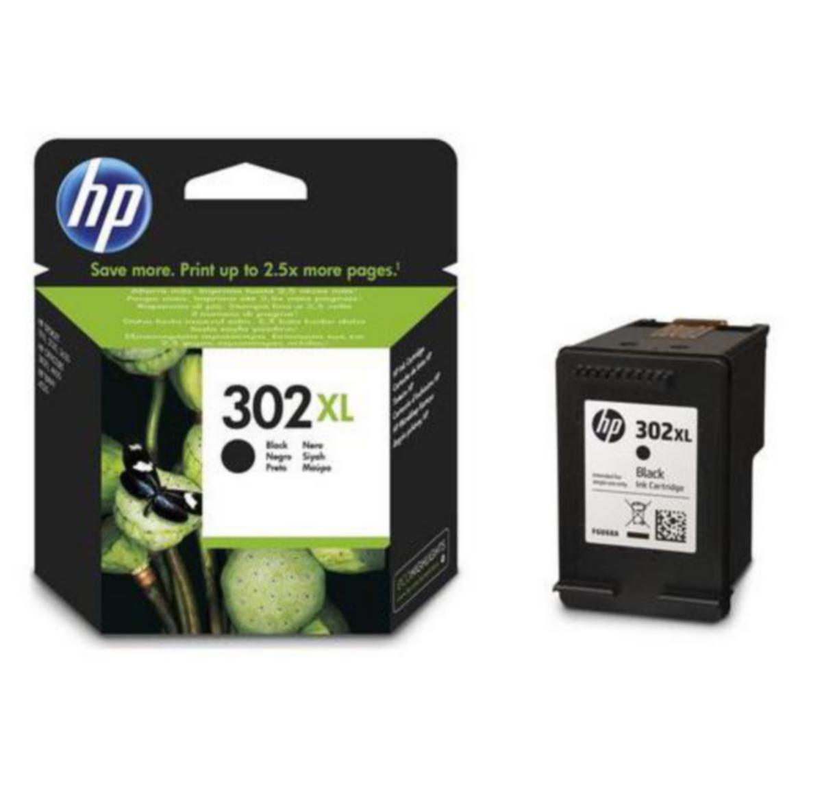 Blekk 302XL HP F6U68AE svart