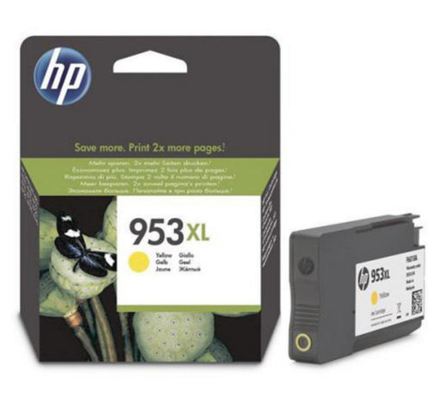 Blekk 953XL HP F6U18AE gul
