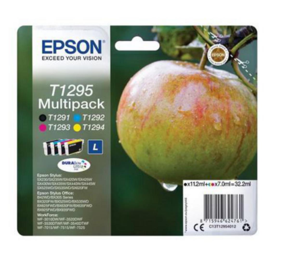 Blekk T1295 C13T12954022  Epson Multipack 4 farger