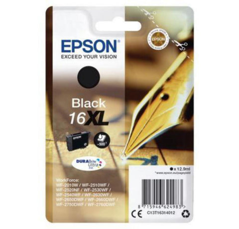 Blekk 16XL C13T16314012 Epson svart