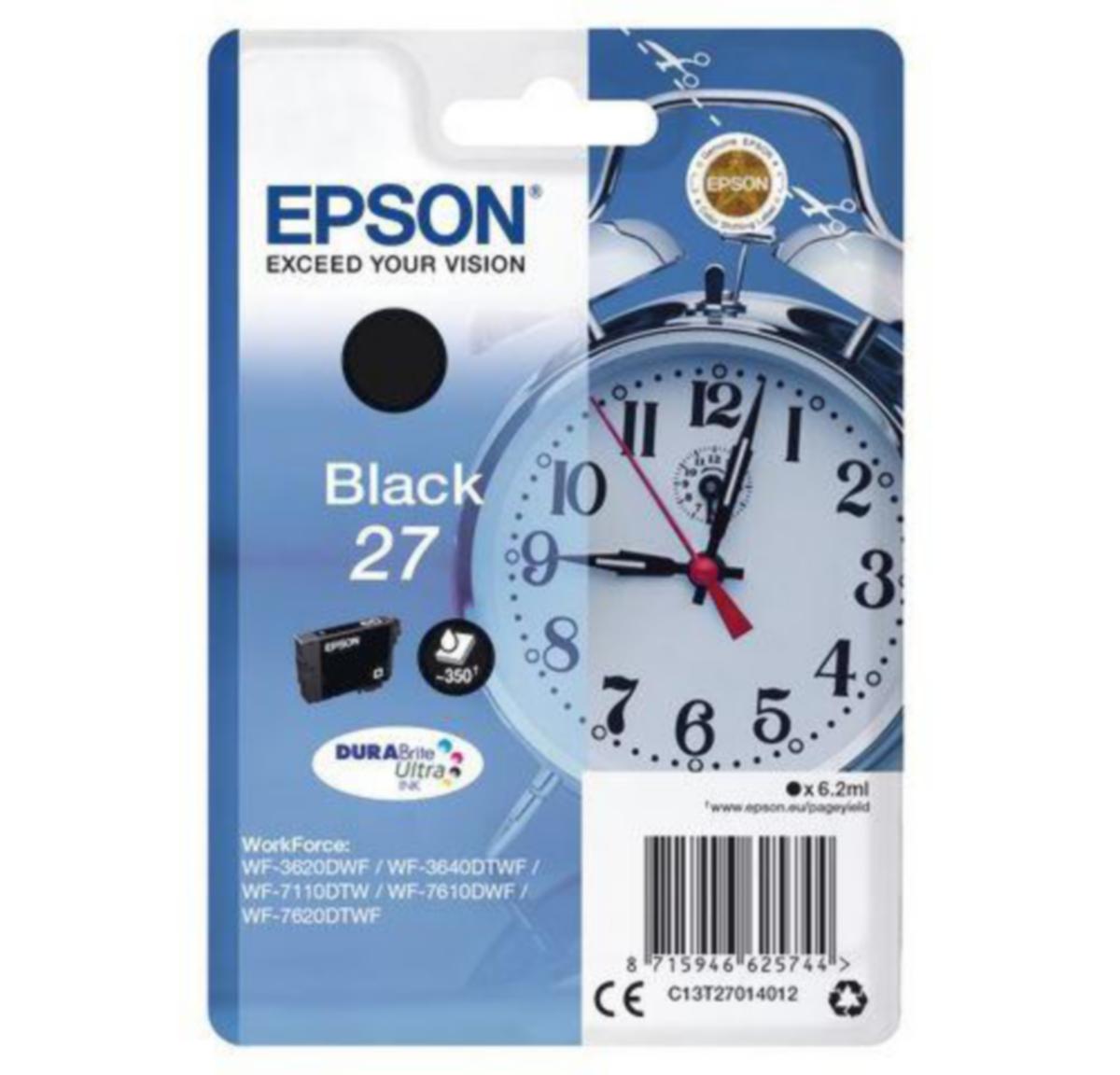 Blekk 27 C13T27014012 Epson svart