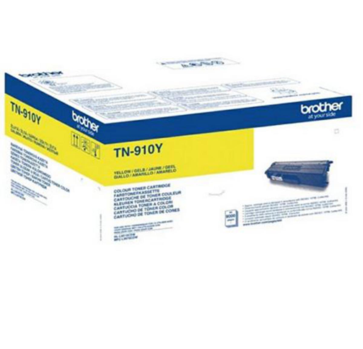 Toner TN910Y  Brother 9K gul