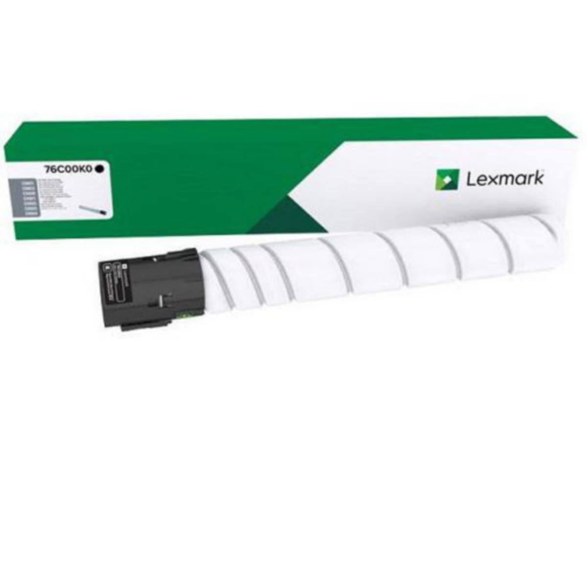 Toner 76C00K0 Lexmark 18,5K svart