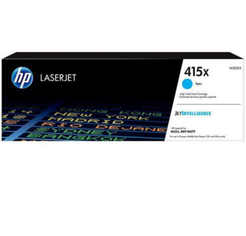 Toner 415X HP W2031X cyan