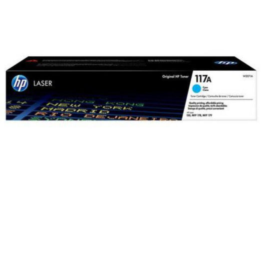Toner 117A HP W2071A cyan