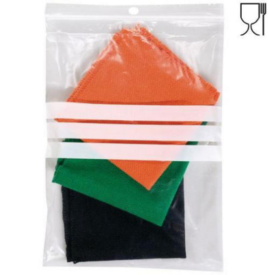 Lynlåspose med skrivefelt Staples