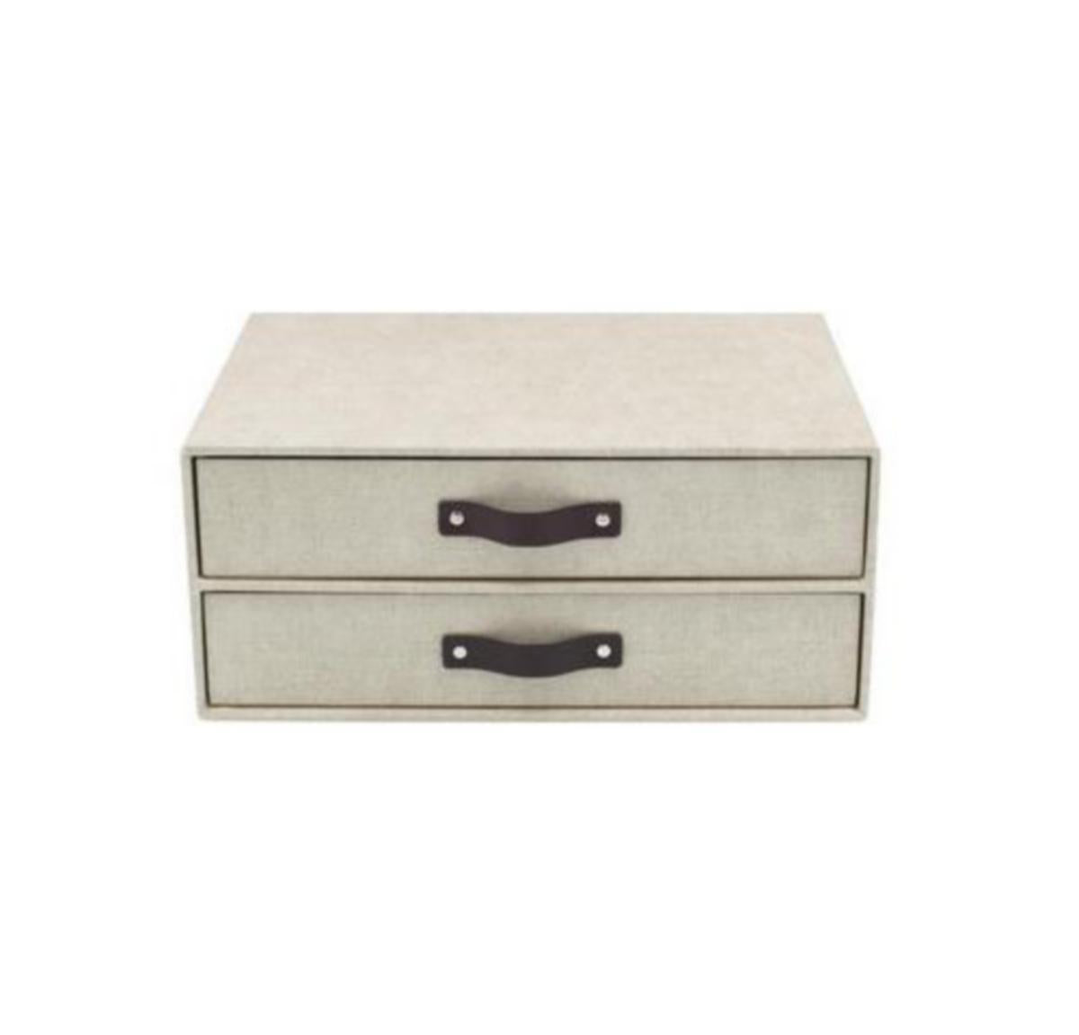 Skuffekabinett Birger 2 skuffer Bigso A4 - Bigso Box