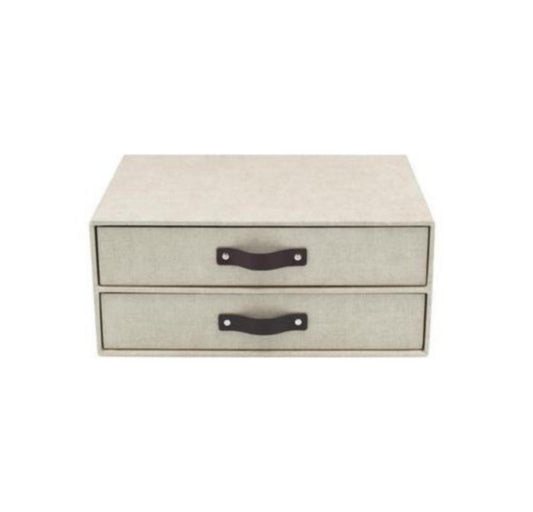 Skuffekabinett Birger 2 skuffer Bigso A4 - Bigso Box