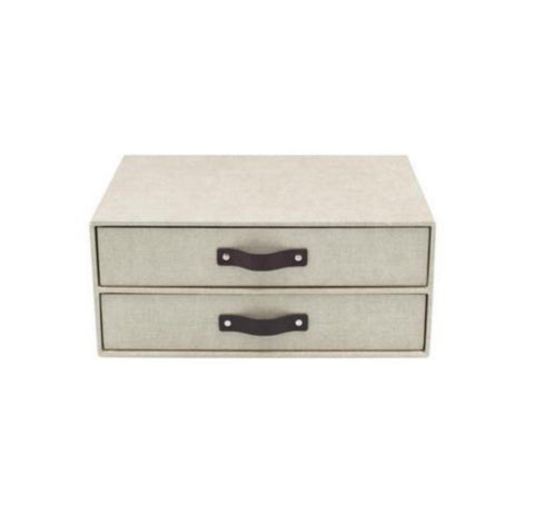 Skuffekabinett Birger 2 skuffer Bigso A4 - Bigso Box