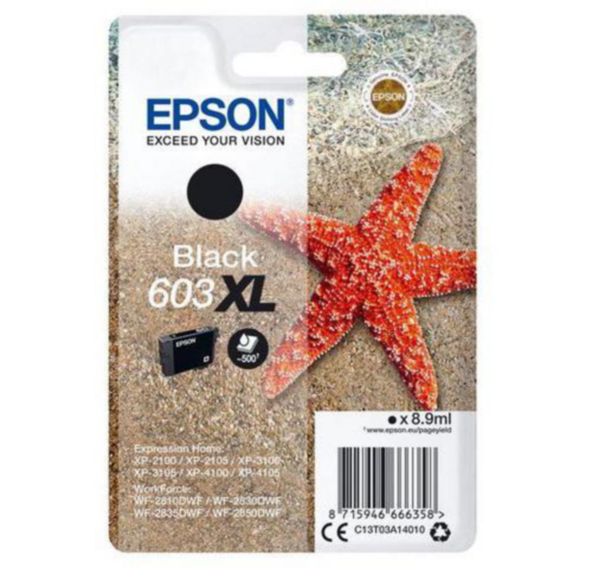 Blekk 603XL C13T03A14020 Epson svart