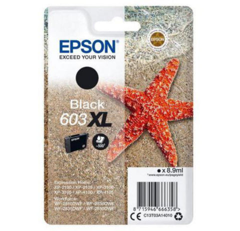 Blekk 603XL C13T03A14020 Epson svart