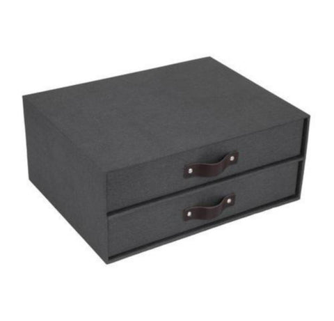 Skuffekabinett Birger 2 skuffer Bigso A4 - Bigso Box