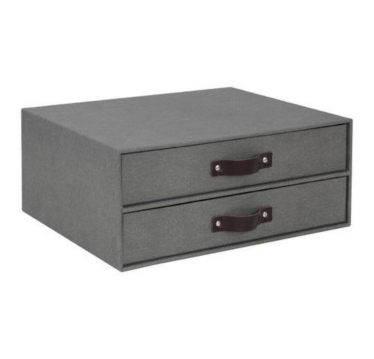 Skuffekabinett Birger 2 skuffer Bigso A4 - Bigso Box