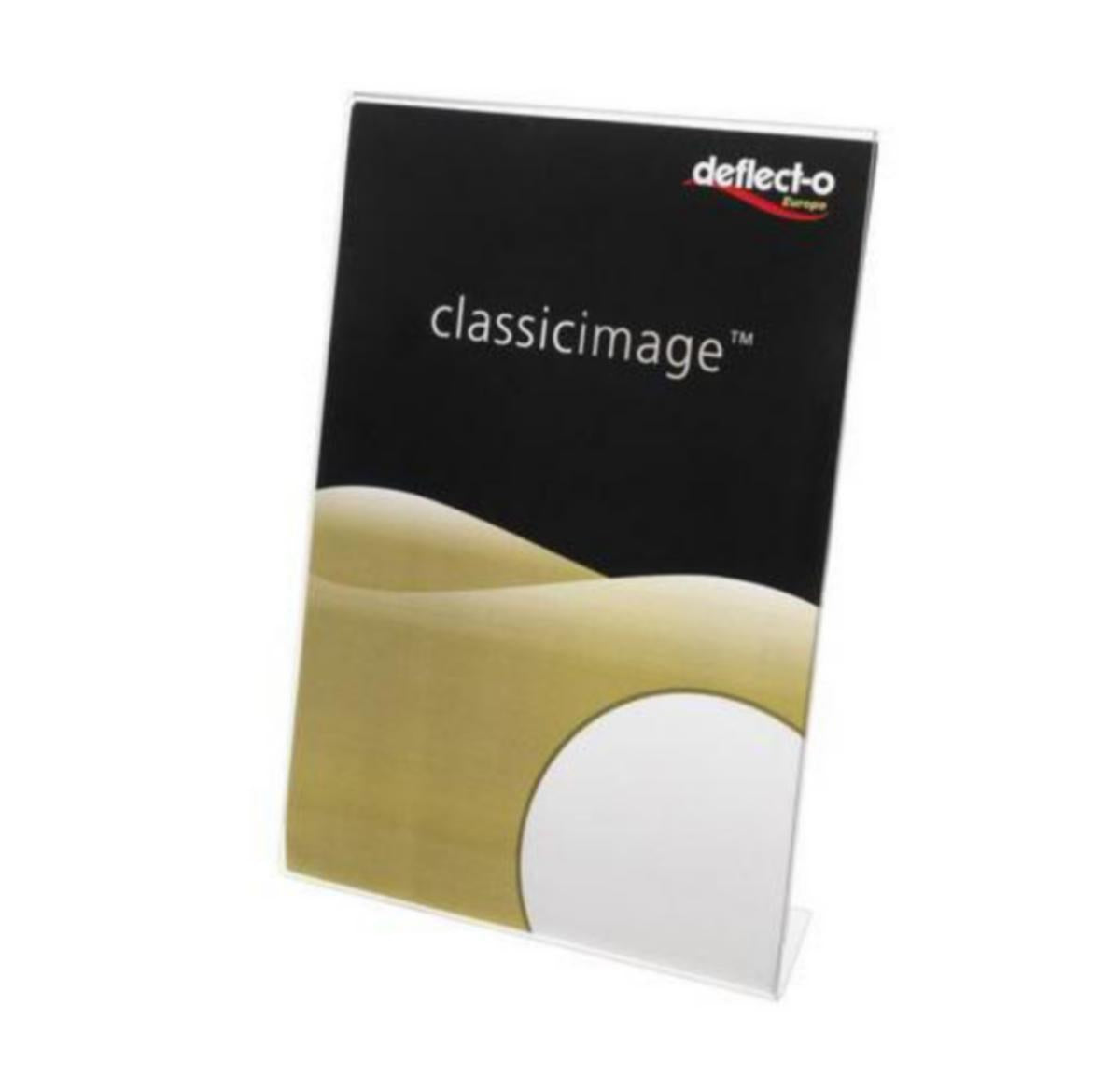 Menyholder Deflect-O A4 skrå for 1 ark