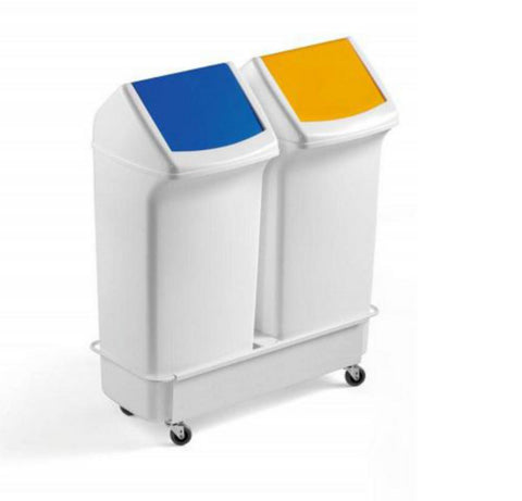 Vogn Durable for 2 stk Avfallsbeholder