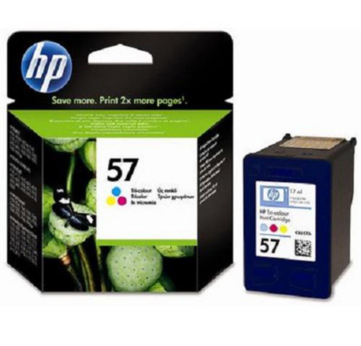 Blekk 57 HP C6657A 3-farger