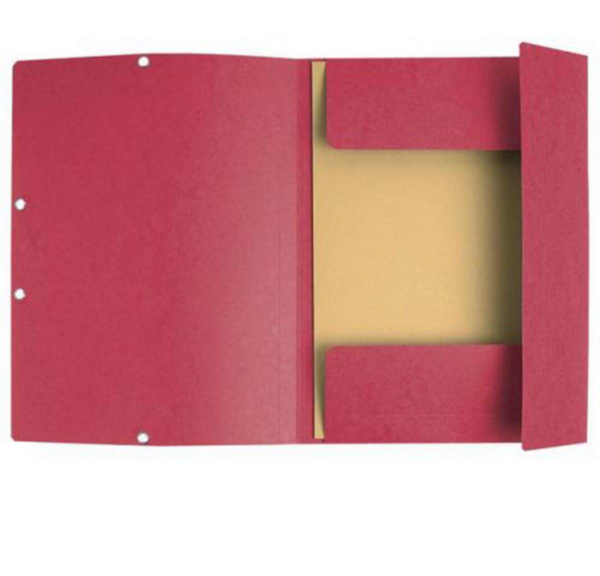 Strikkmappe Exacompta m/3 klaffer