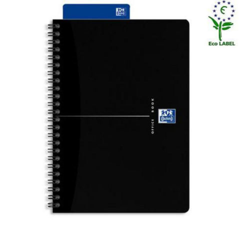 Notatbok Smart Black Linjert - Oxford