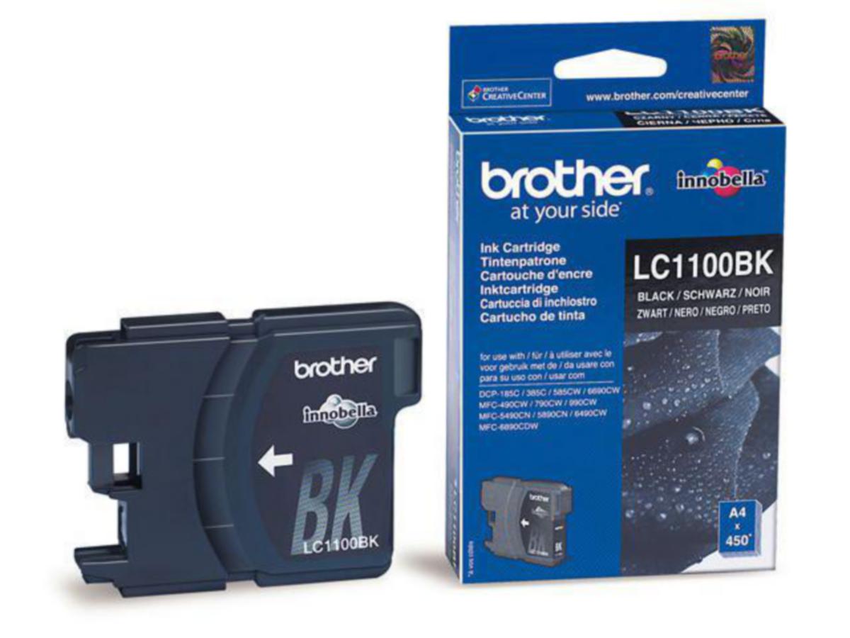 Blekk LC1100BK  Brother svart