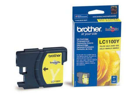 Blekk LC1100Y  Brother gul