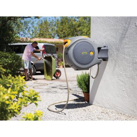 Slangetrommel veggmontert Hozelock