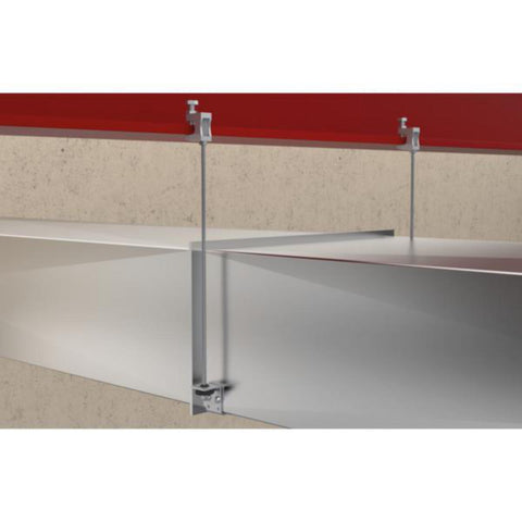 Ventilasjonsoppheng LKHN, elforzinket, fischer