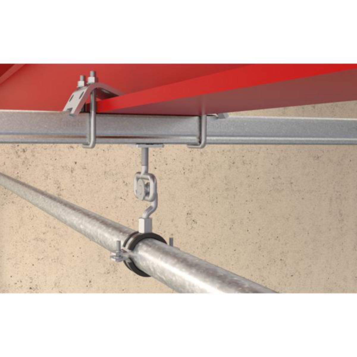 Bjelkeklammer TKR, A4, fischer