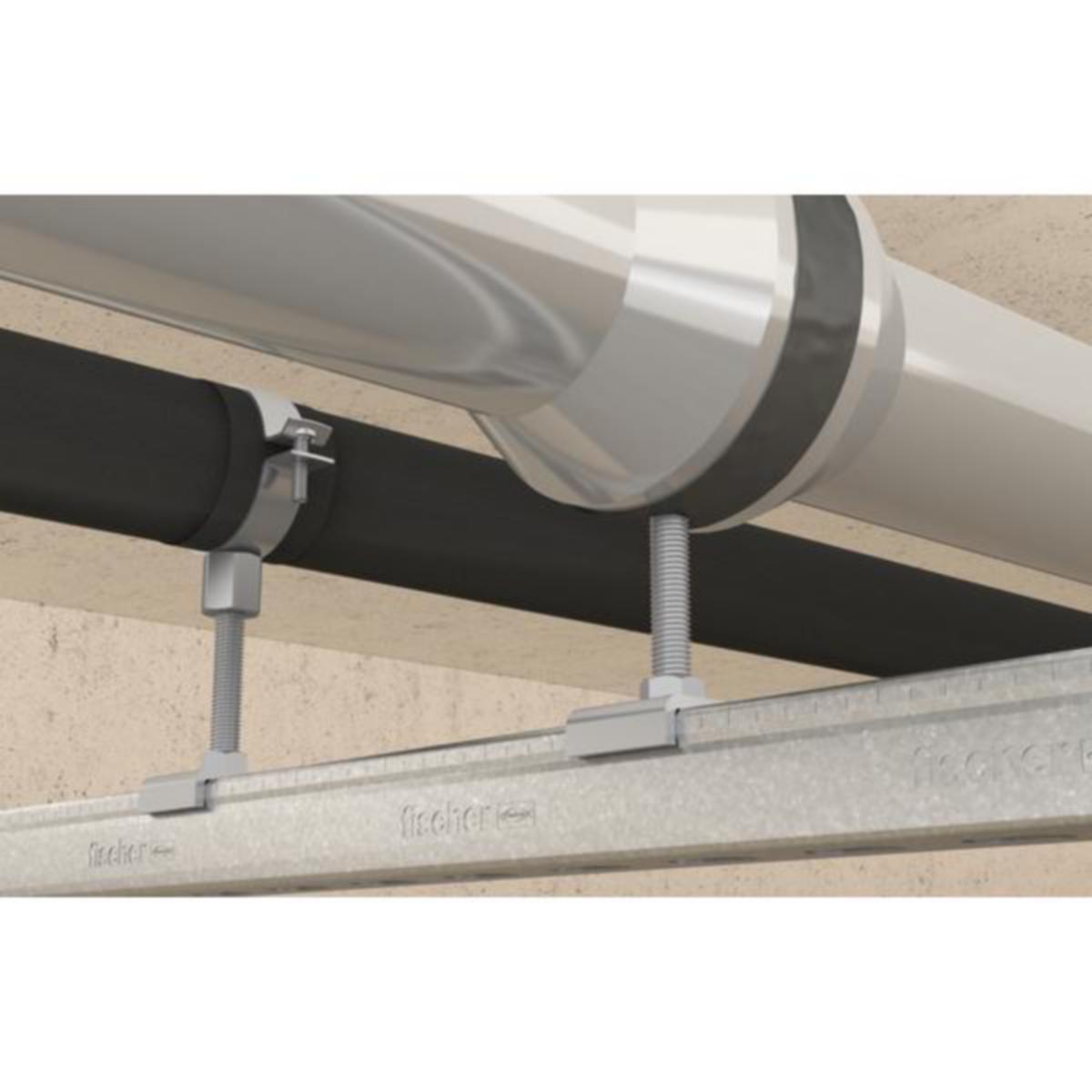 Isolasjonsklammer KFT, elforzinket, fischer