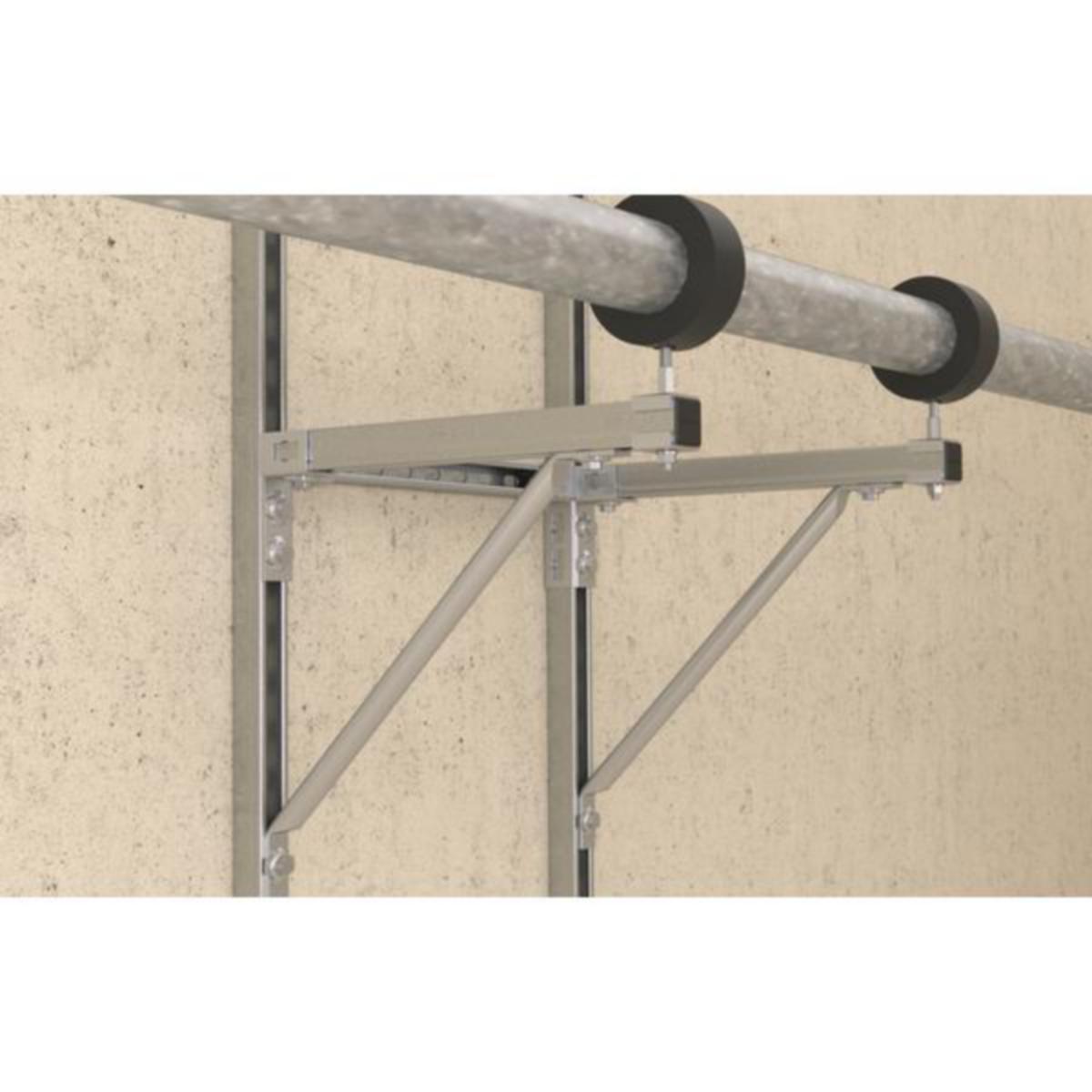 Fleksibel Skinnefot PVB, FUS skinnesystem, fischer