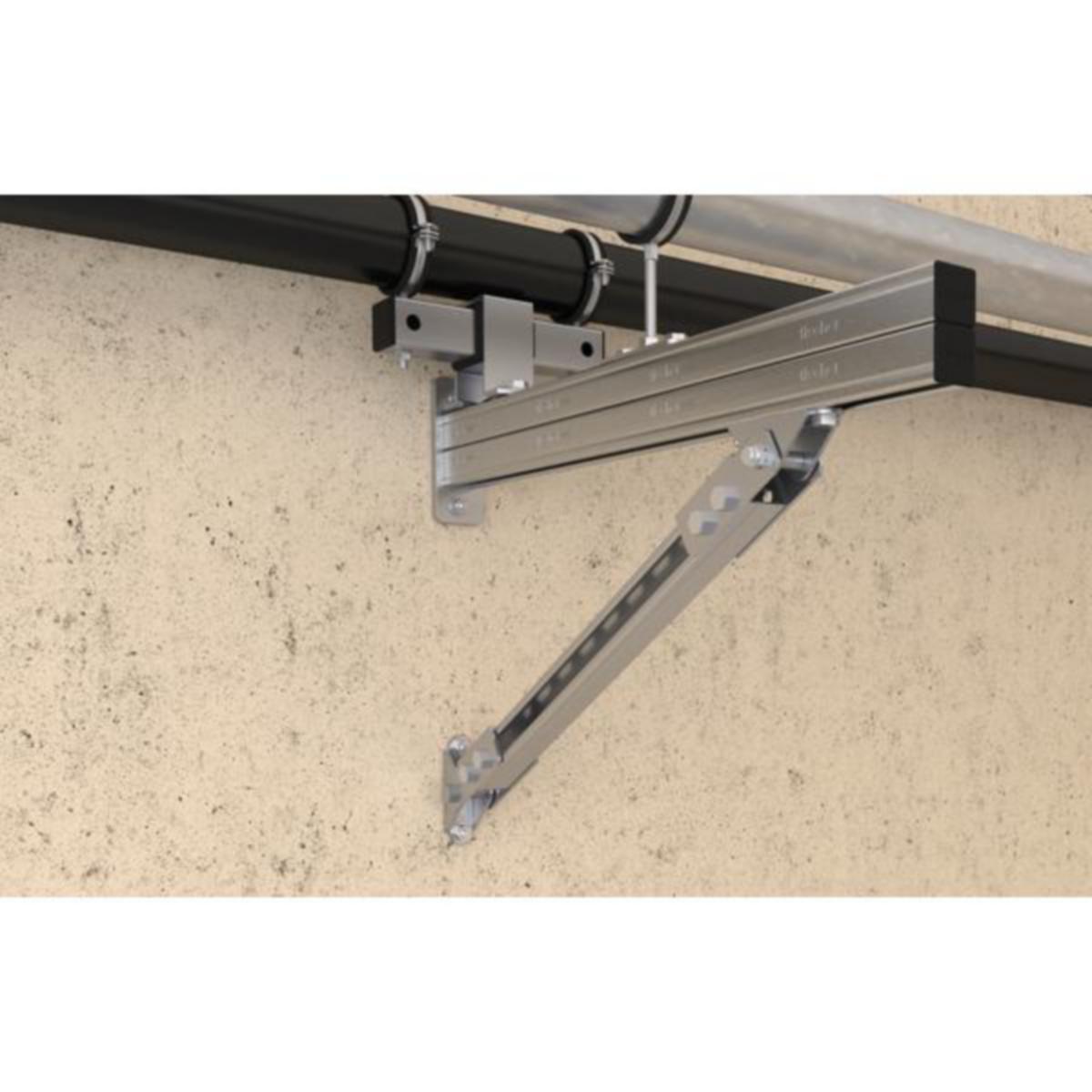 Fleksibel Skinnefot VB, FUS skinnesystem, fischer