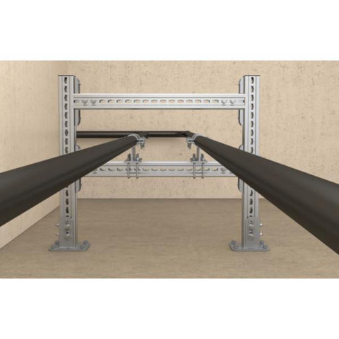 Montasjeskinne FMP 120, varmforzinket, FMS skinnesystem, fischer