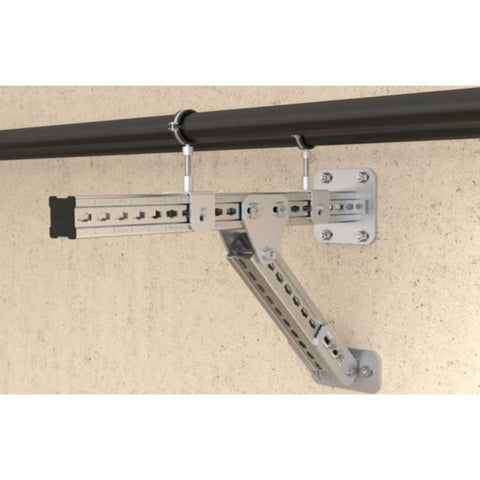 Brakett FMVB P, elforzinket, FMS skinnesystem, fischer