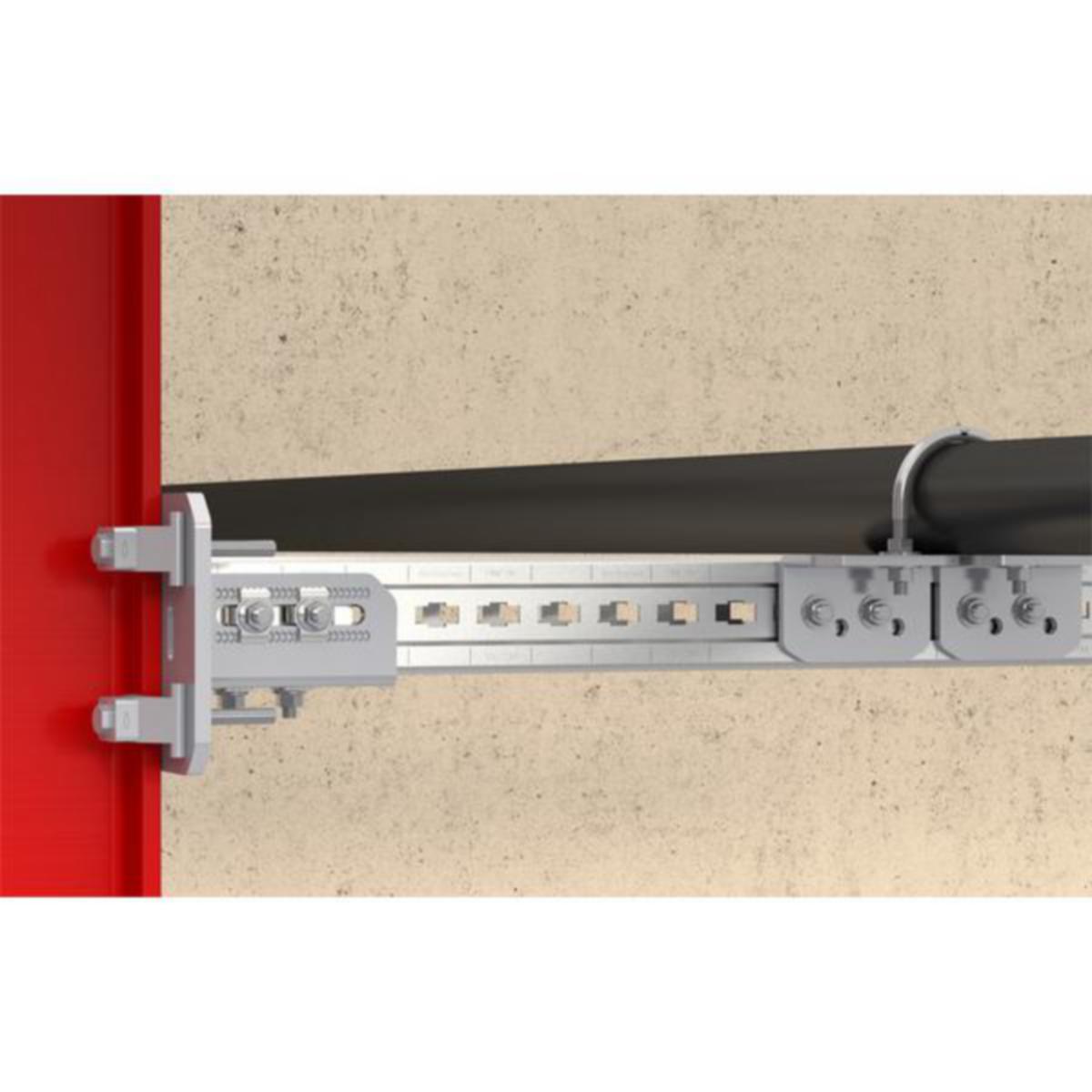 Bjelkeklammer FMBC M, varmforzinket, fischer